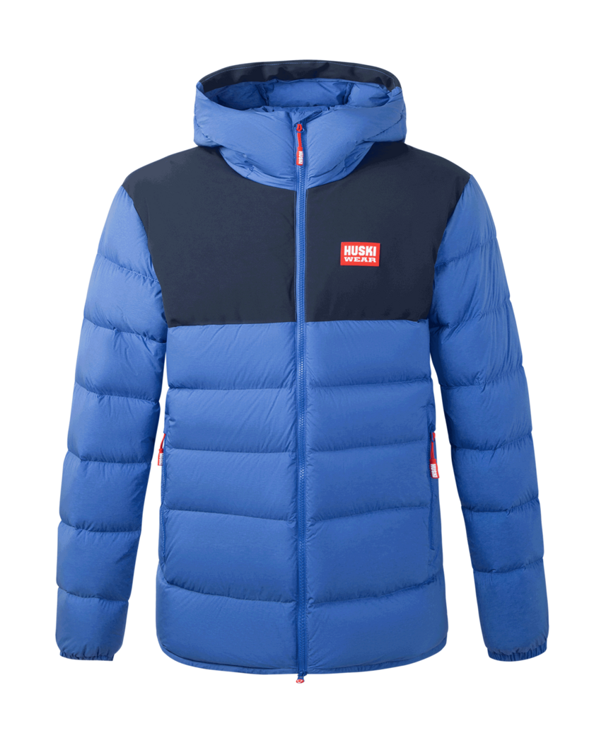 Jr Light Puff Parka  Azure Blue 158