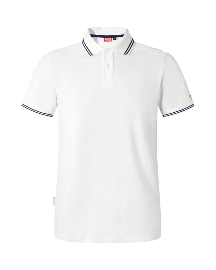 Shore Pique Polo White XL