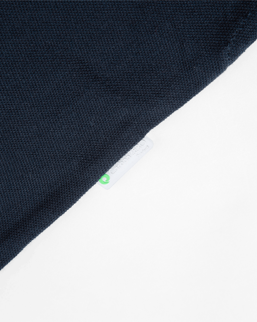 Shore Pique Polo Navy Blue M