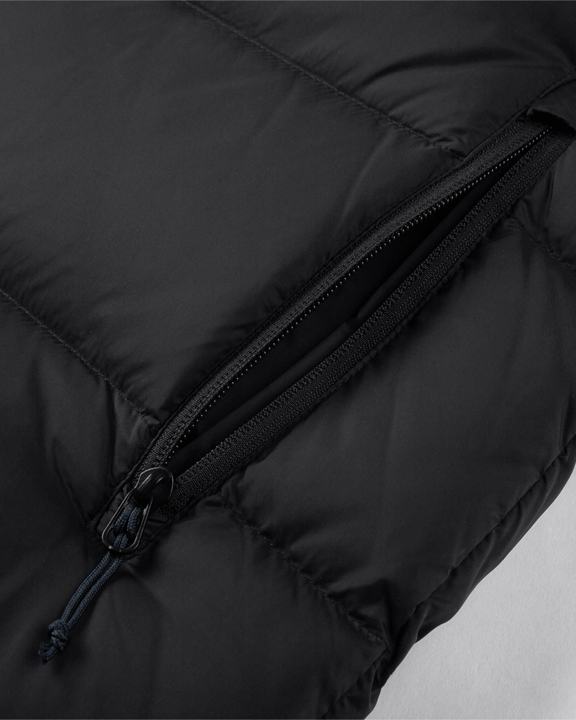 LIGHT DOWN JACKET Black L