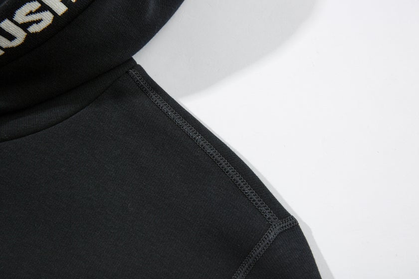 JAQUARD HOODY Black M