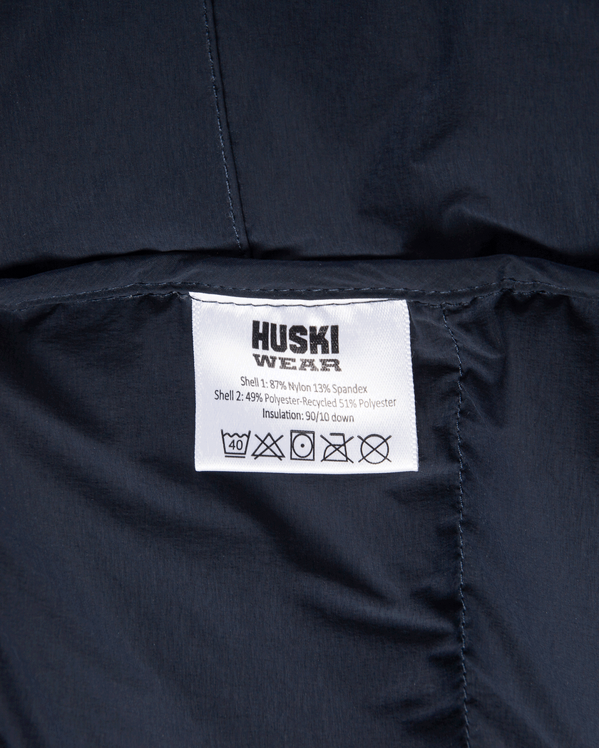 Light Puff Parka  Navy Blue XL