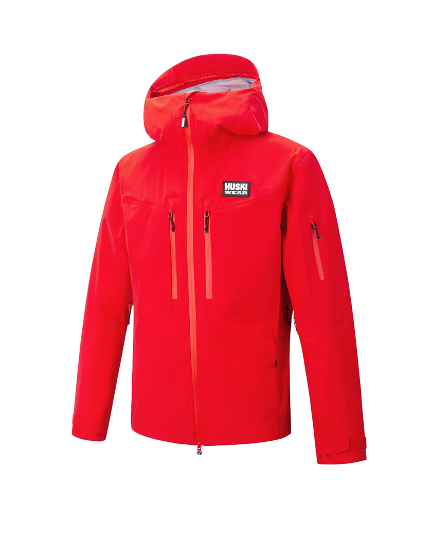 3L SHELL  JACKET Huski Red L