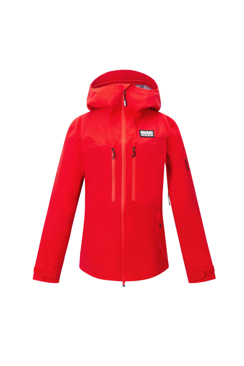 W 3L SHELL JACKET  Huski Red M