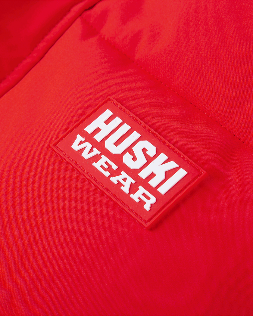 LONG PUFF PARKA Huski Red XS