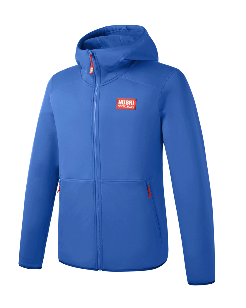 MID HOOD JACKET Azure Blue M