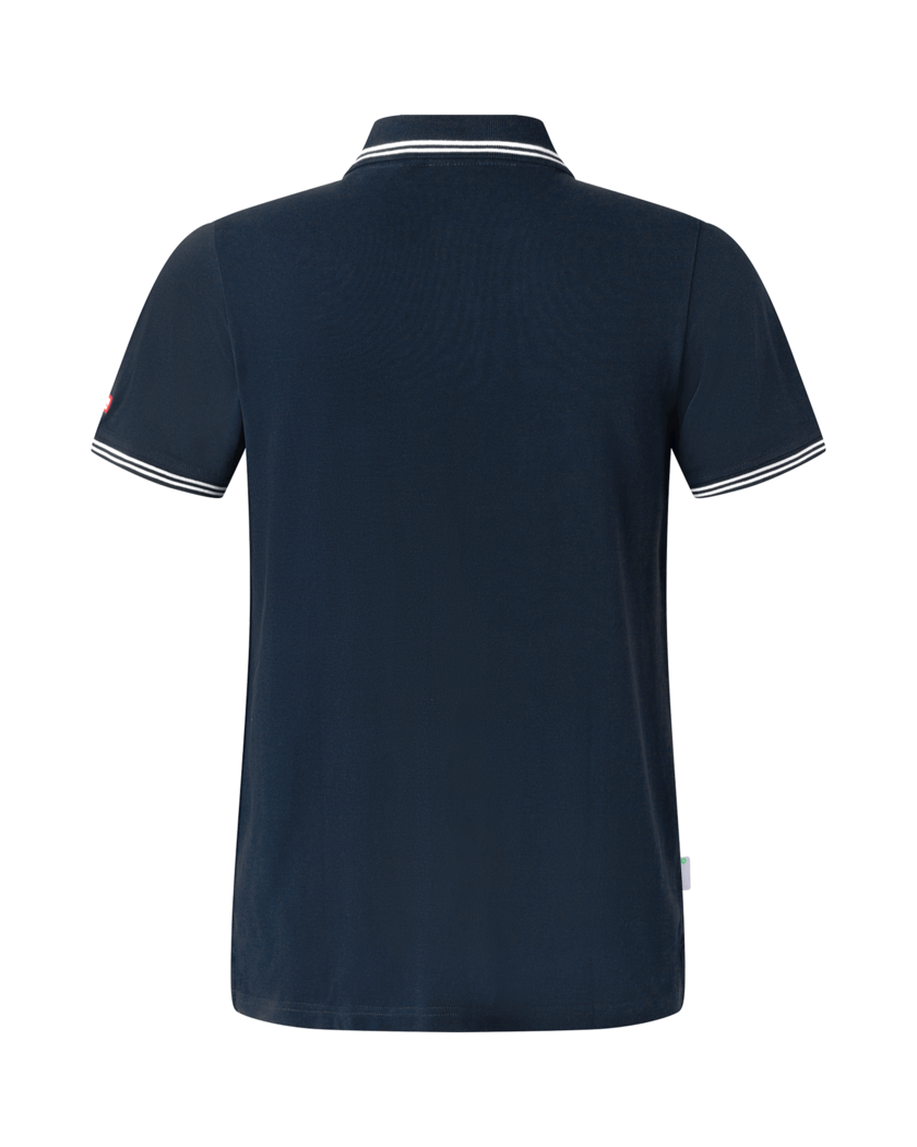 Shore Pique Polo Navy Blue S