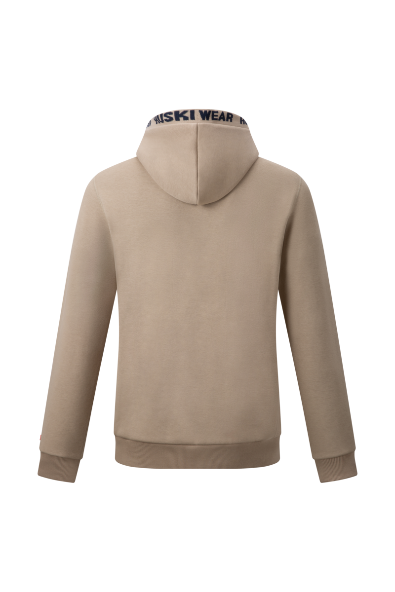 JAQUARD HOODY Khaki L