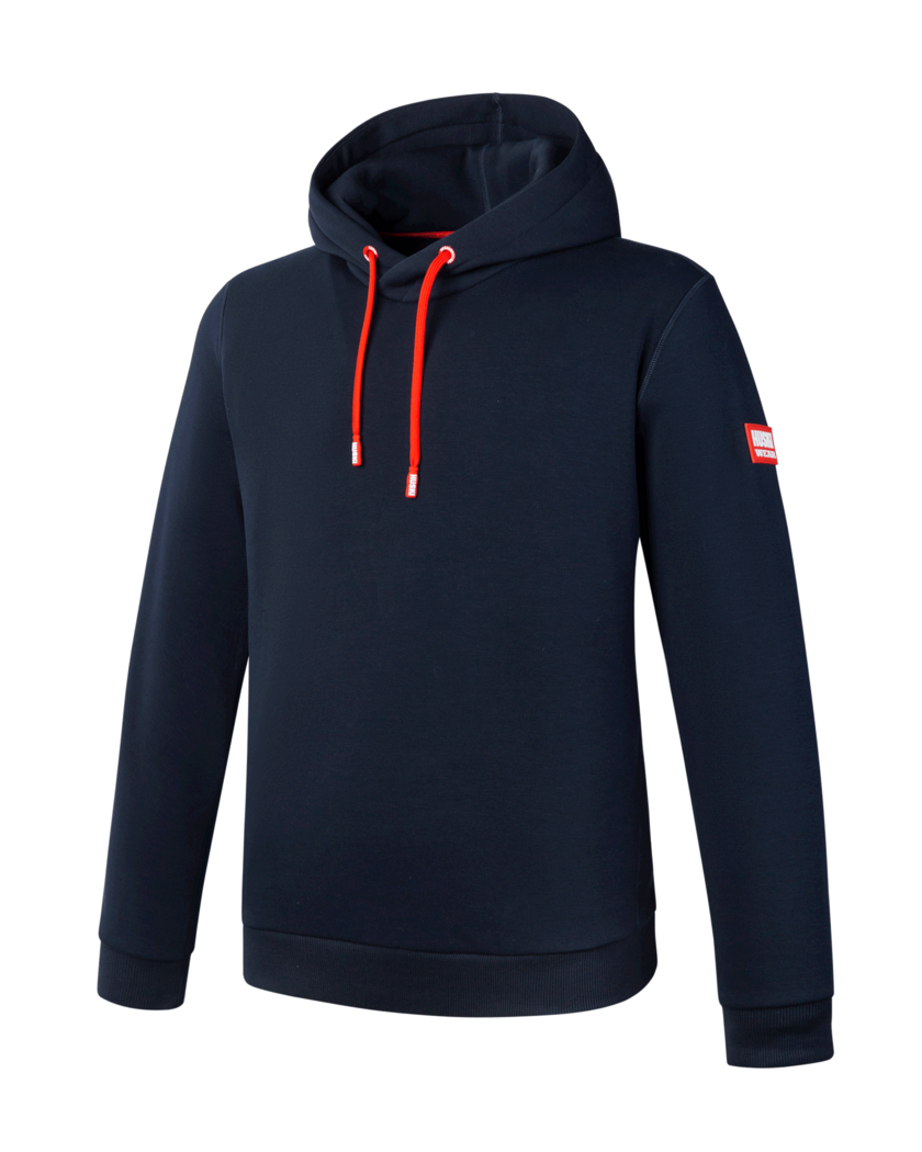 W LOGO HOODY 2 Navy Blue M